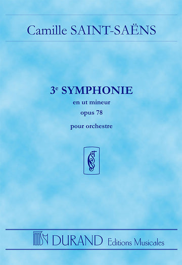 SAINT SAENS C. - SINFONIA N. 3 OP 78 - PARTITURA TASCABILE