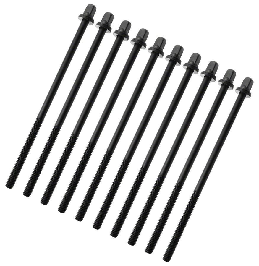 TRC-115W-BK - VITE TIRANTE NERO 115MM CON RONDELLA - FILETTATURA 7/32" (X10)