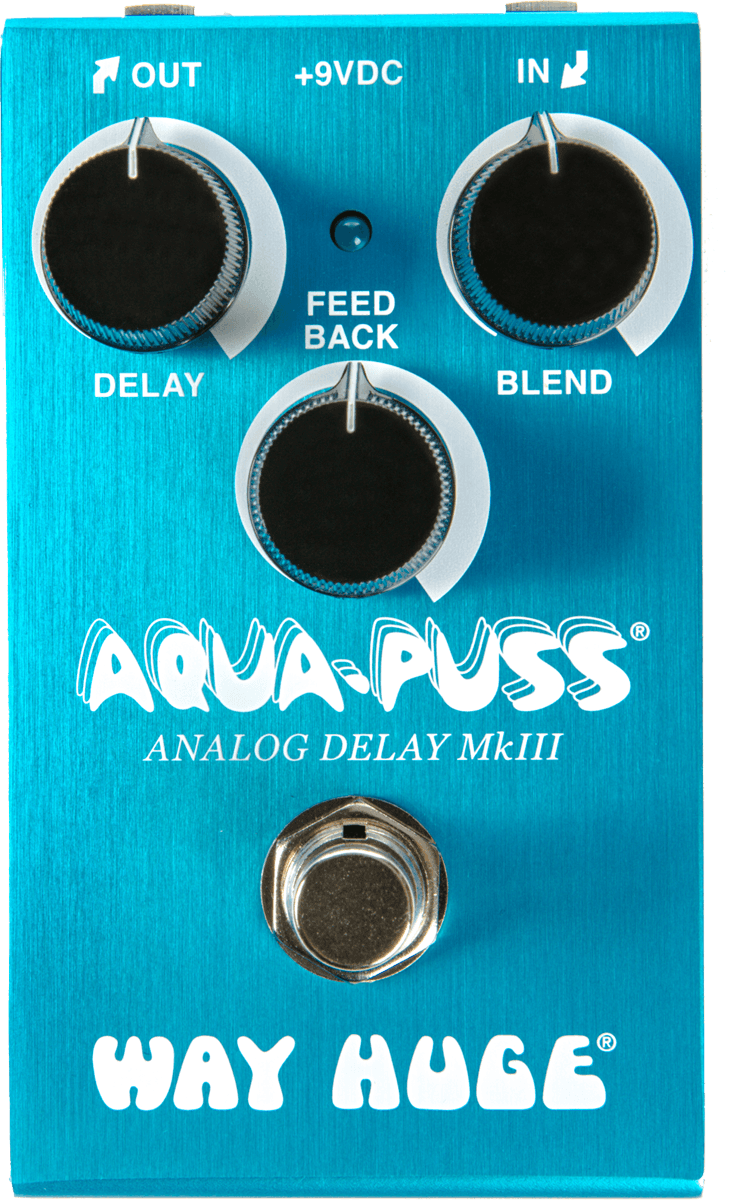 Way Huge DELAY EFFECT PEDALS AQUA-PUSS MINI