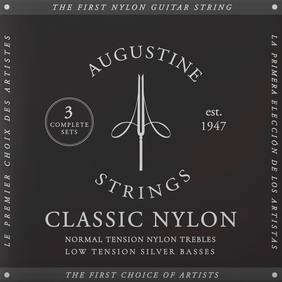 Classica Standard Nera a bassa tensione Confezione da 3