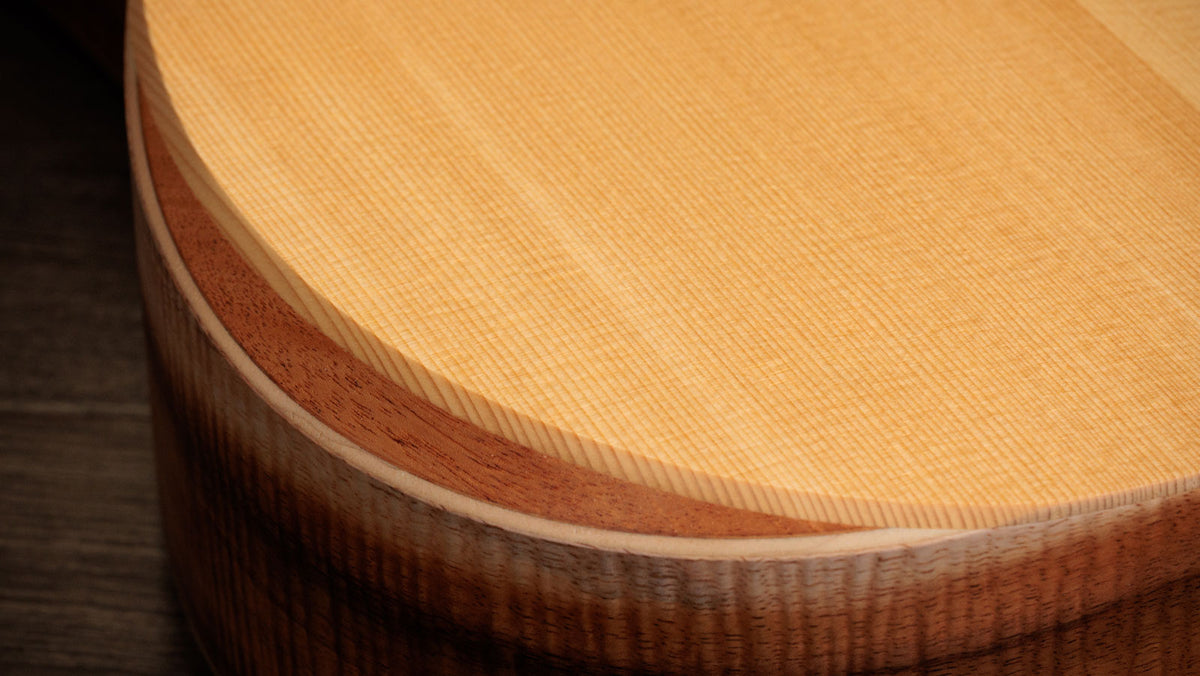 Academy 10e LTD,Koa figurato/Abete