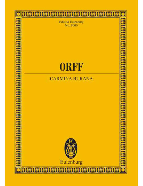 Orff - Carmina Burana - Soloists (Stbar) Choeur Mixte (Satb) Choeur Enf Et Orchestre