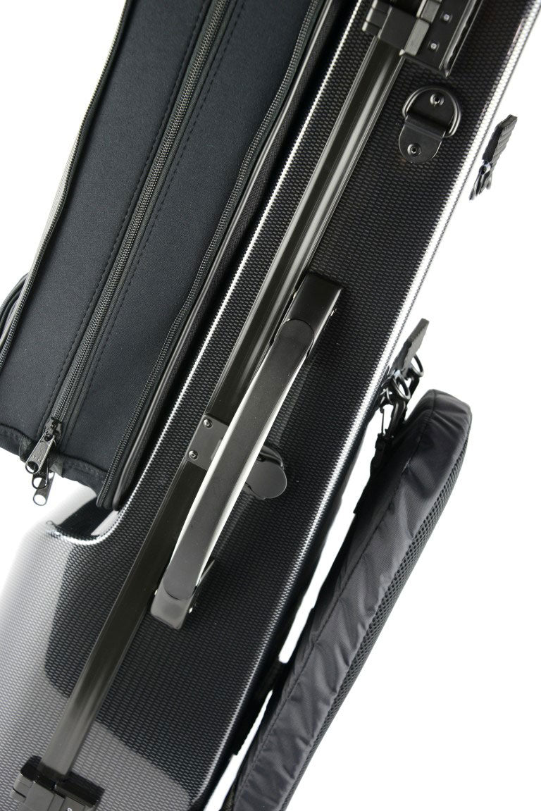 Custodia Clarinetto Basso in Do Hightech + Custodia 2 Clarinetti Sib/La - Nero Carbonio