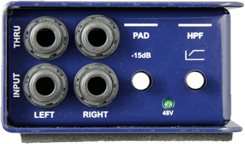 J48 DI attiva stereo