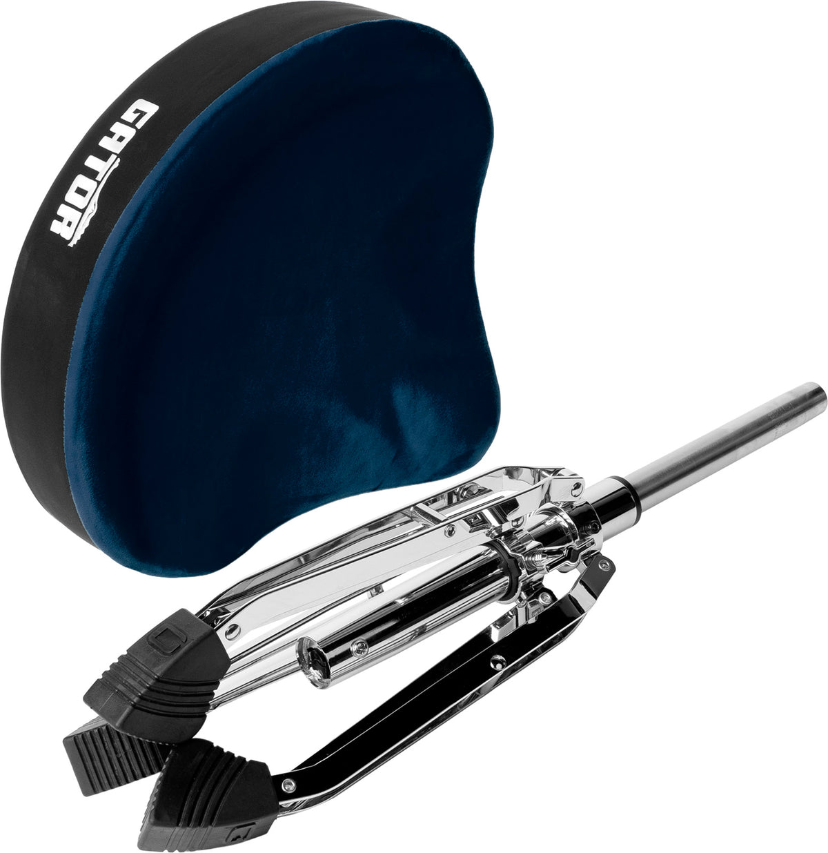 Sgabello Batteria regolazione pneumatica blu