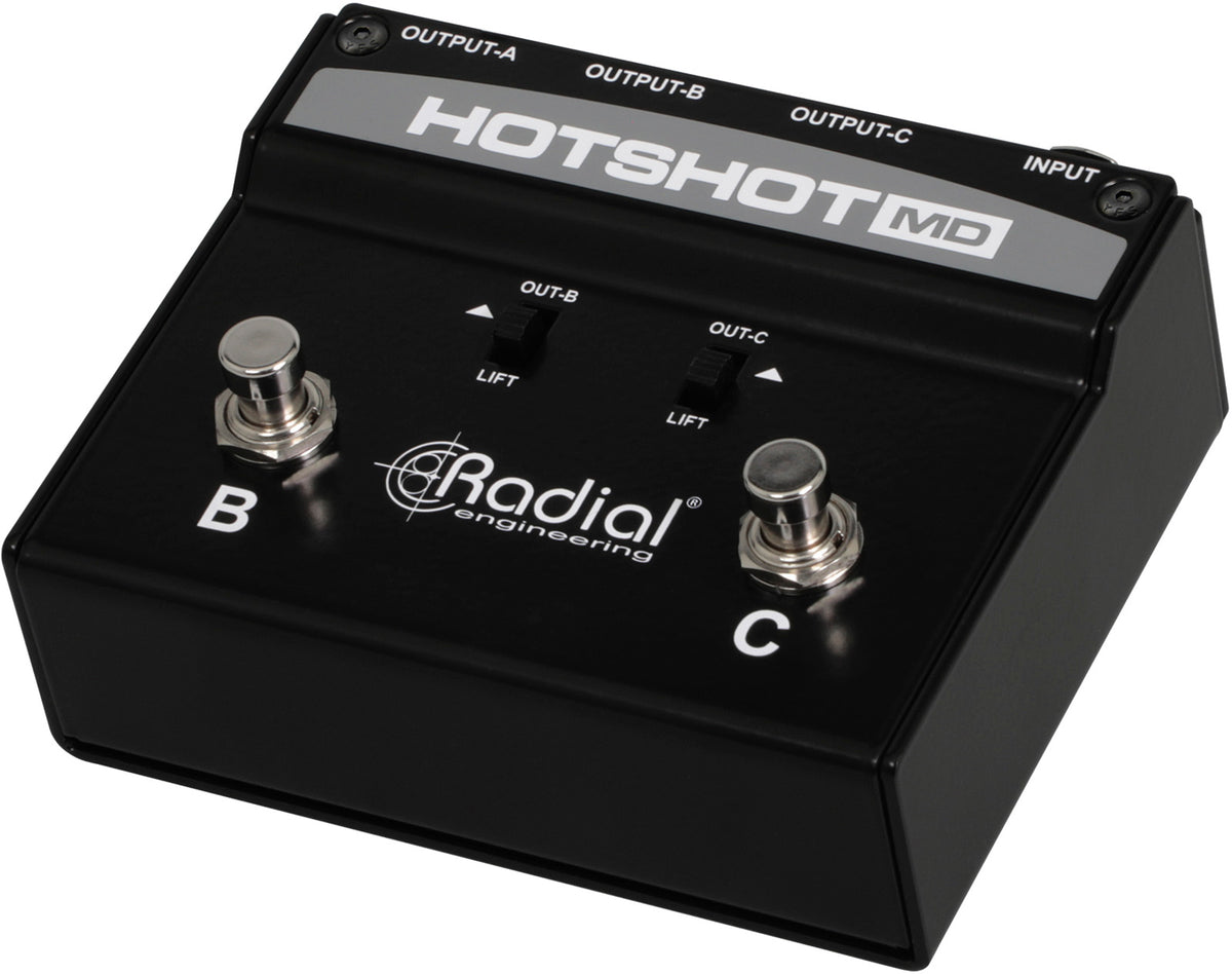 HOTSHOT-MD Commutatore microfonico con 3 uscite