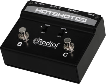 HOTSHOT-MD Commutatore microfonico con 3 uscite