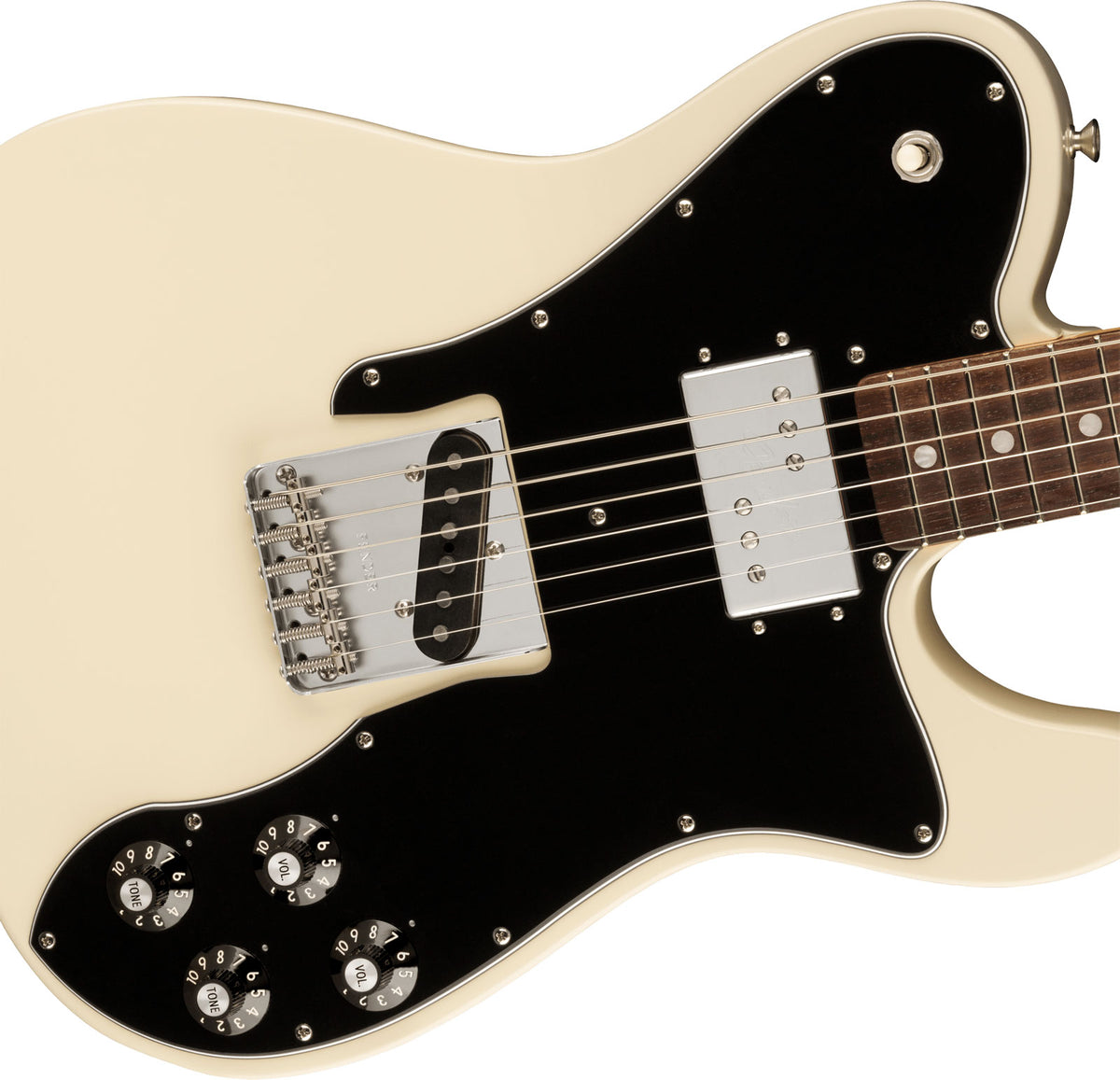 Telecaster 1977 Custom American Vintage II RW Bianco olimpico