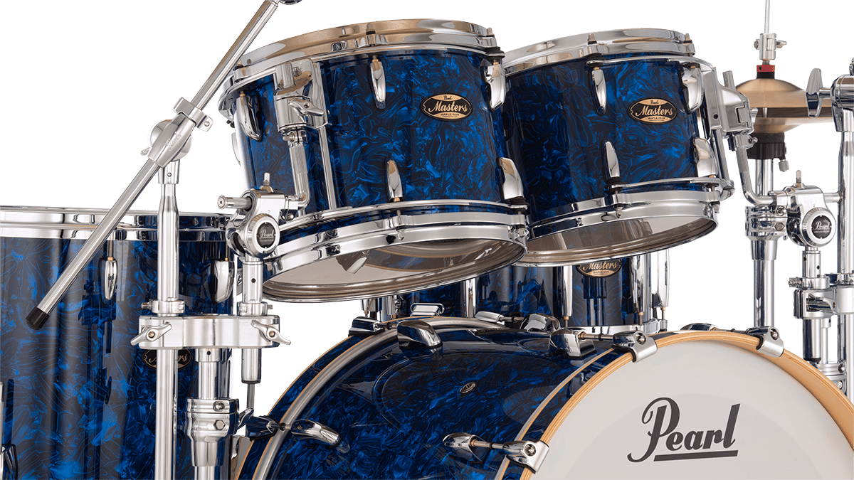 Masters Maple Gum Stage 22 GYROLOCK-l Abalone Blu
