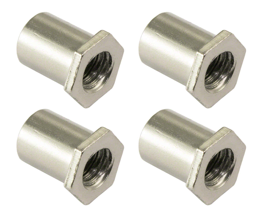 SN-HE-10B Dado Girevole 10mm Testa Esagonale Ottone (X4)