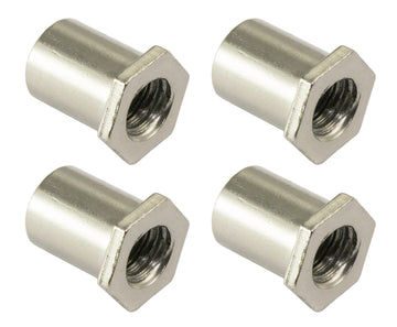 SN-HE-10B Dado Girevole 10mm Testa Esagonale Ottone (X4)