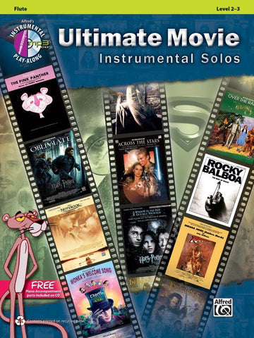 Ultimate Movie Instrumental Solos - Flute + CD