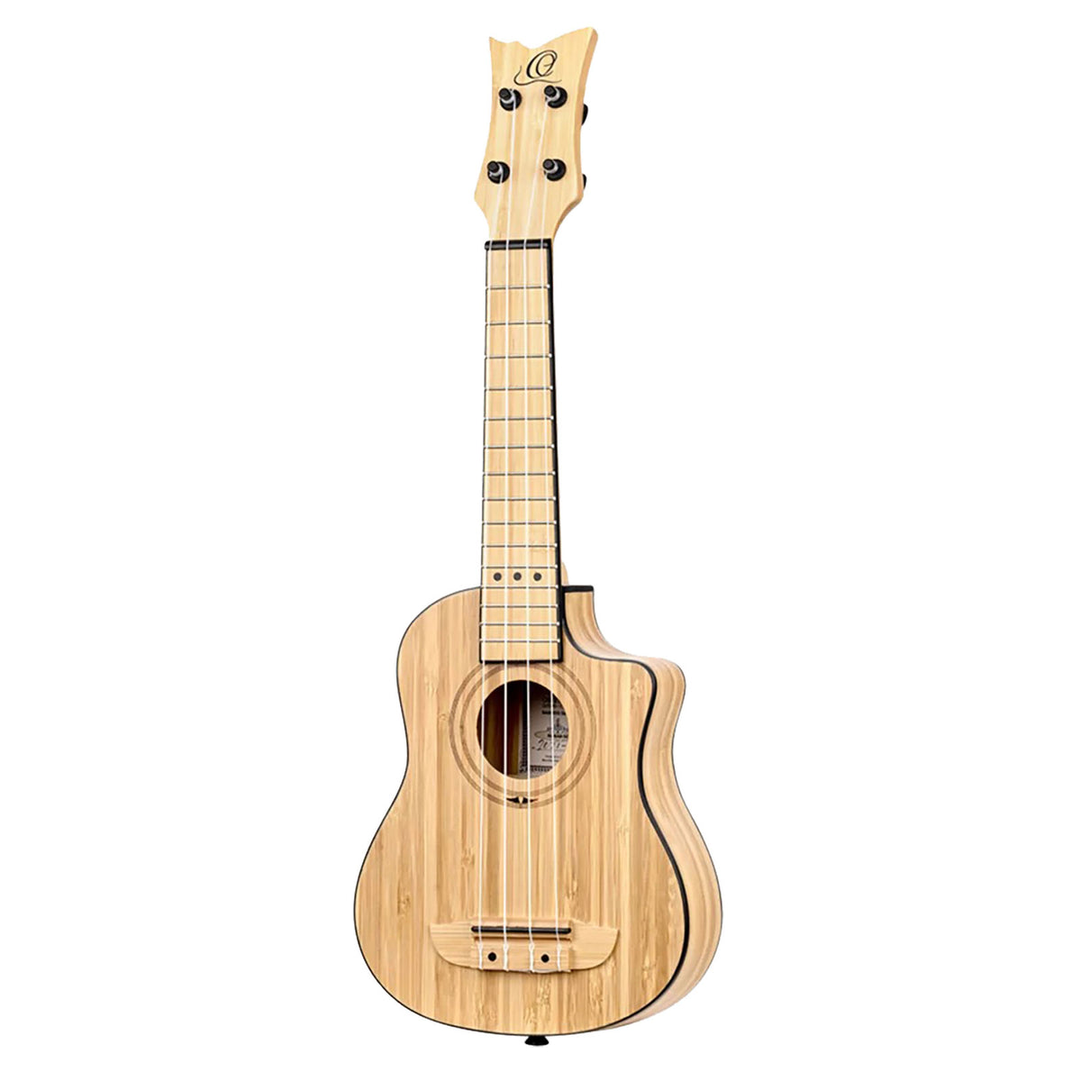 Ukulele soprano in bambù massiccio EQ