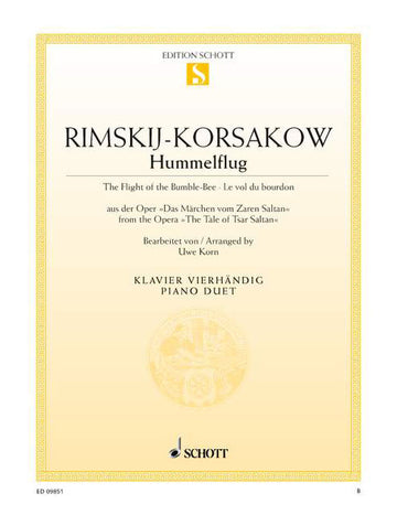 RIMSKY-KORSAKOV NIKOLAI - THE FLIGHT OF THE BUMBLE-BEE - PIANO