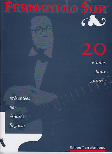 Sor F. - 20 Etudes - Guitare