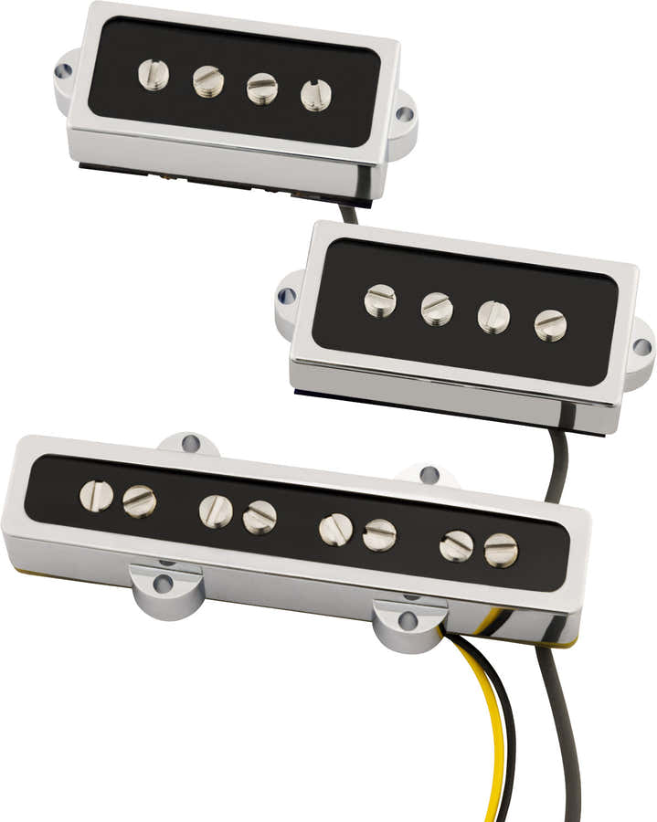 Cobalt Chrome set di pickup P/J Bass
