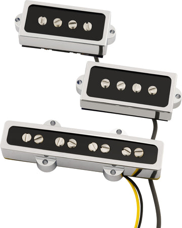 Cobalt Chrome set di pickup P/J Bass