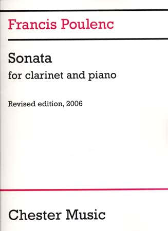 Poulenc Francis - Sonata - Clarinetto e Pianoforte