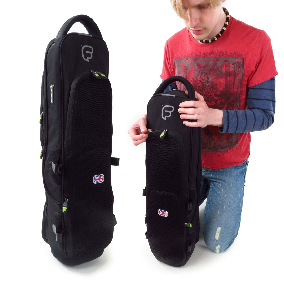 Urban Black Case for Soprano Saxophone