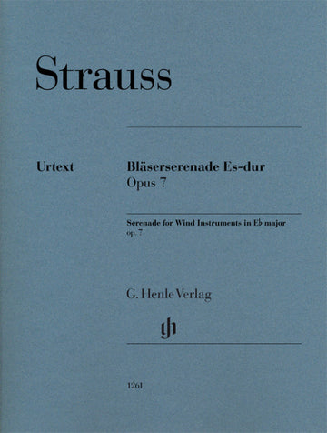 STRAUSS RICHARD - BLASERSERENADE OP.7 - PARTS