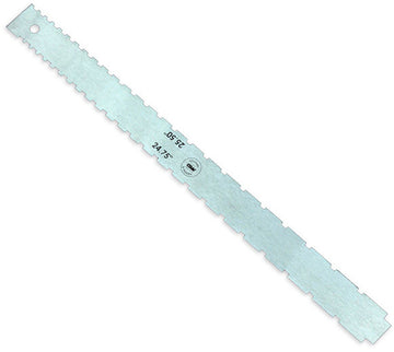 RIGA A TACCA RETTIFICATA PER CHITARRA DIAPASON 24.75"/25.50"