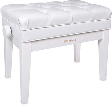 Panca per tastiera RPB-500 Bianco lucido