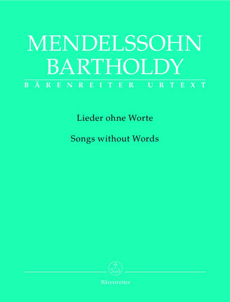 Mendelssohn Bartholdy F. - Lieder Ohne Worte - Piano