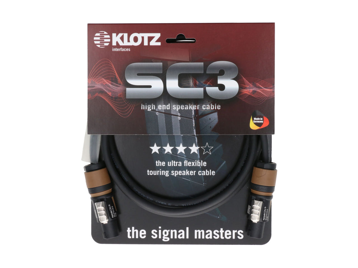 SC-3 Haut-Parleur black 10m