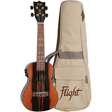 Concert Ukulele elettroacustico con borsa