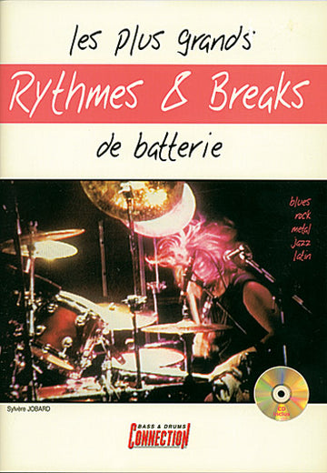Jobard Sylvere - Grands Rythmes & Breaks + CD - Batterie