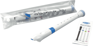 Flauto A Becco Soprano Bianca E Blu