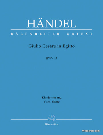 Haendel G. F. - Giulio Cesare in Egitto HWV 17 - Canto-pianoforte
