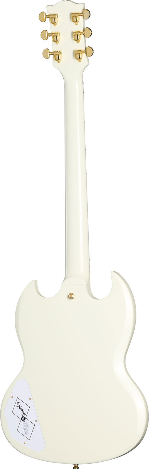 Les Paul SG Custom 1963 Maestro Vibrola Bianco classico IBGCSO