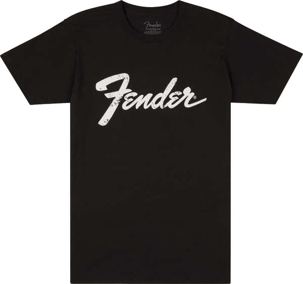Fender Logo Date Back Tee Black XL