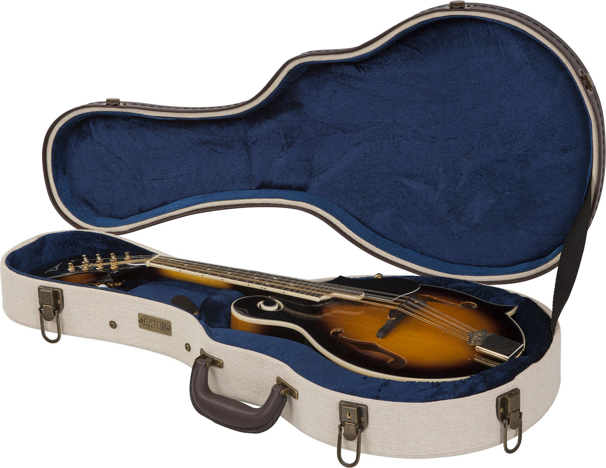 Custodia per Mandolino Beige in Legno Deluxe - GW