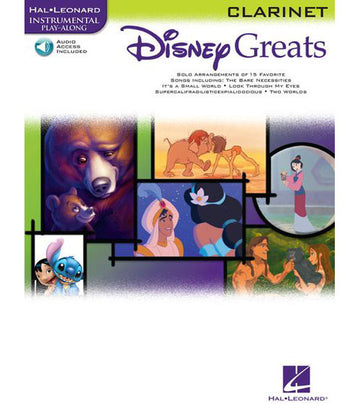 Grandi successi Disney Clarinetto + MP3