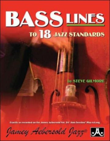Gilmore S. - Linee di basso da Aebersold Vol. 34 - Basso