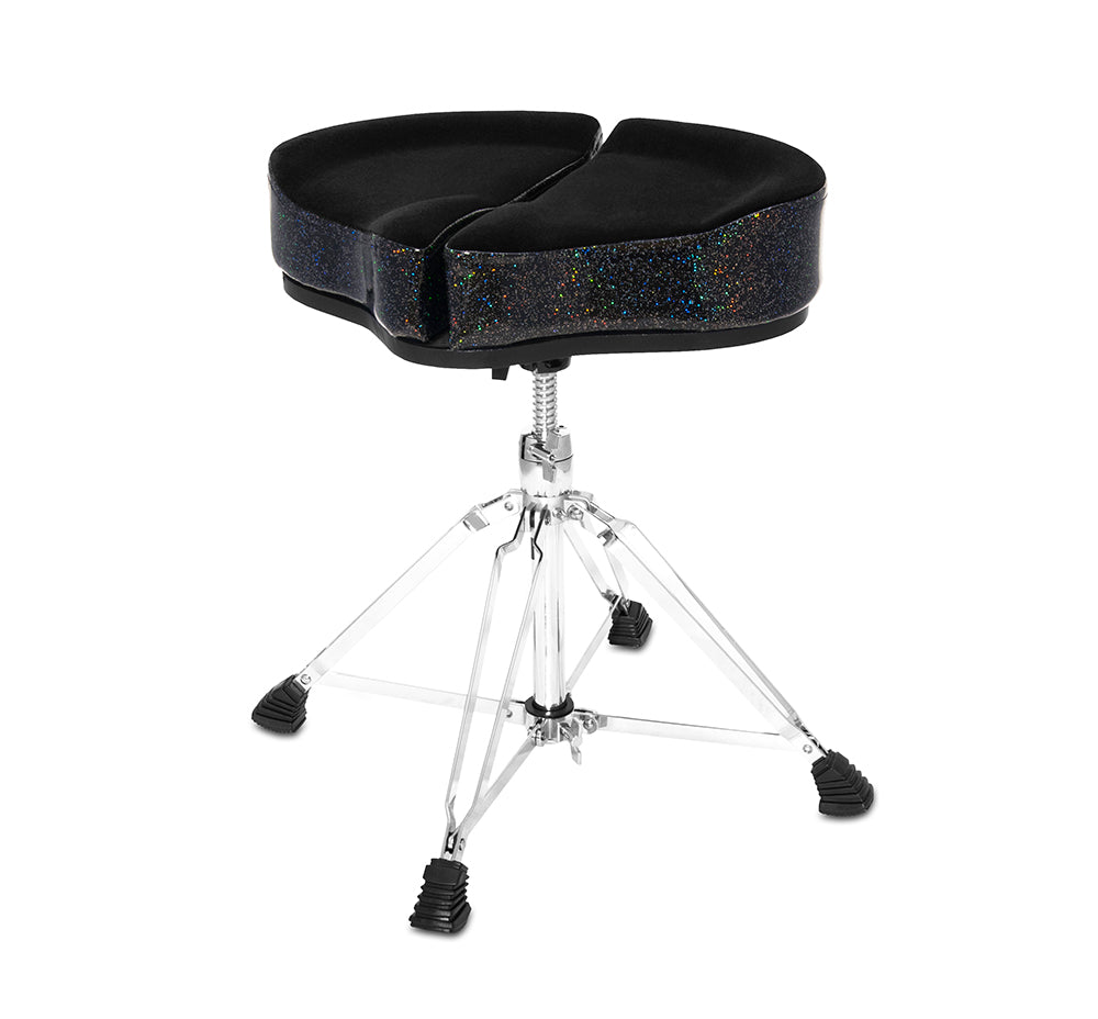 SPG-BS-4 DRUM THRONE SPINAL-G BLACK SPARKLE - 4 LEGS BASE