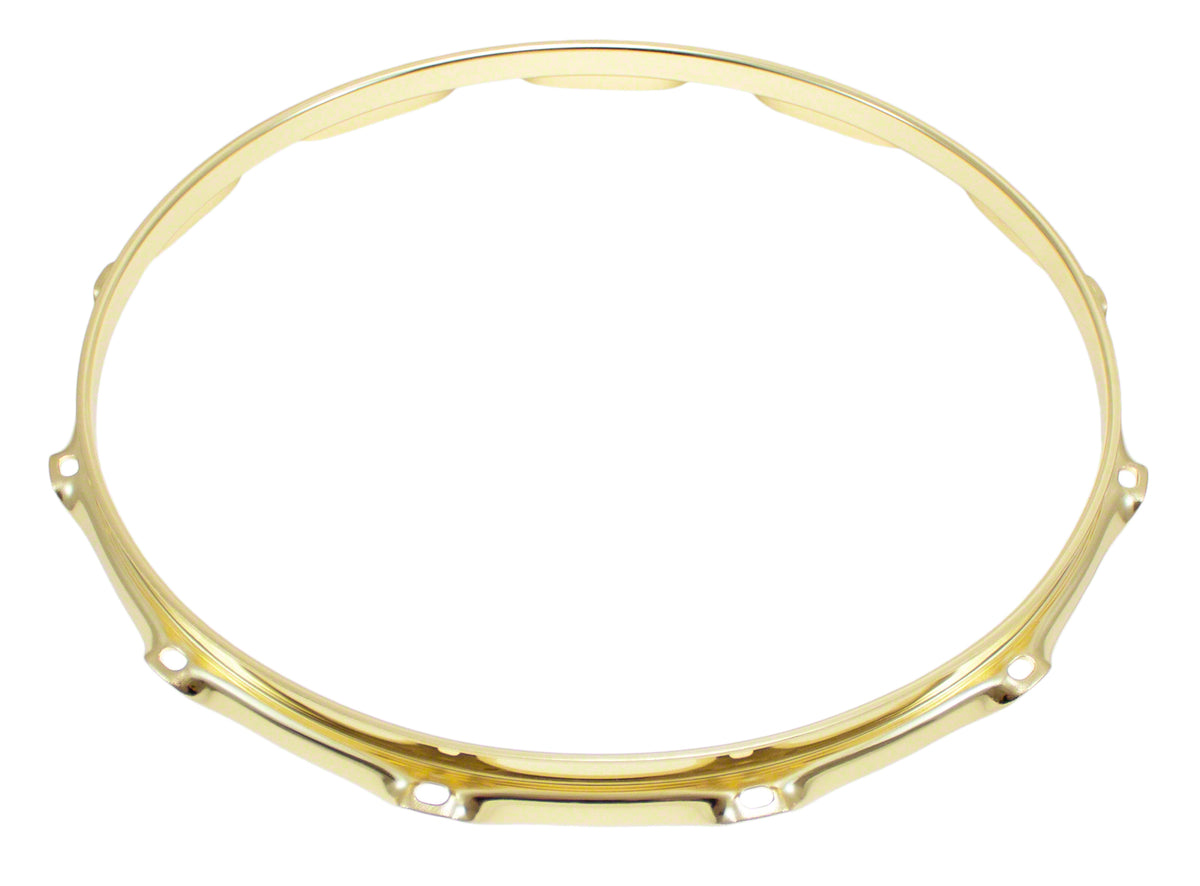 Cerchio 14" 12 Tiranti Dorato Super Triple Flange 2.3mm