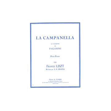 Listz - La Campanella - Piano
