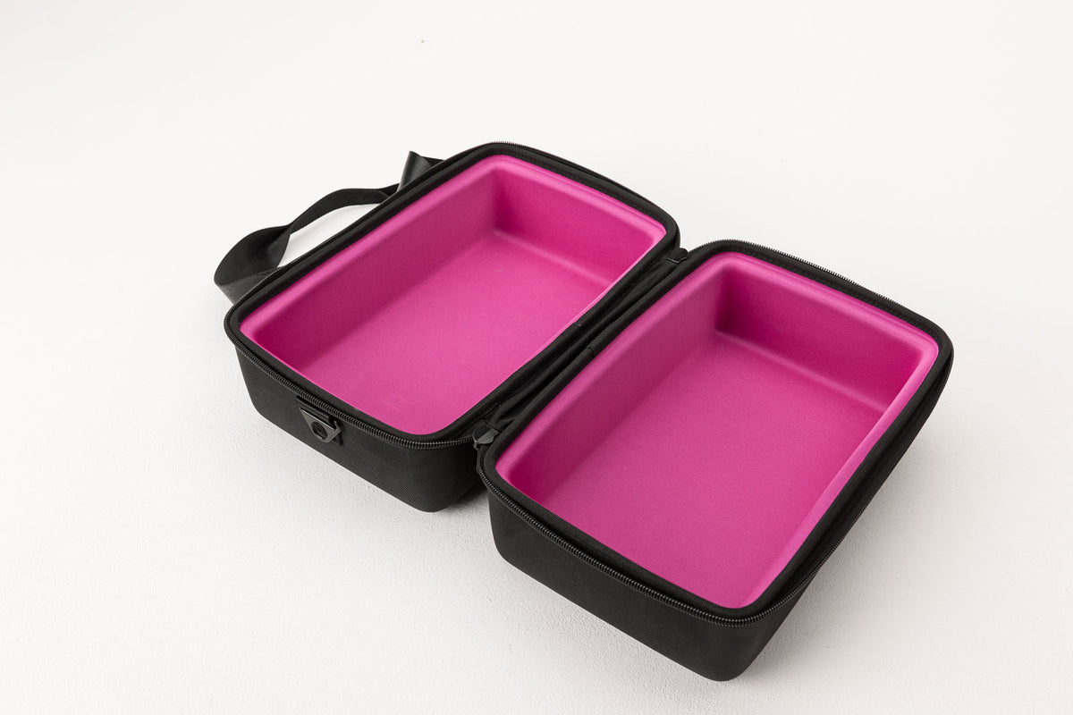 45 Sandwich - Nero/Magenta nebbioso
