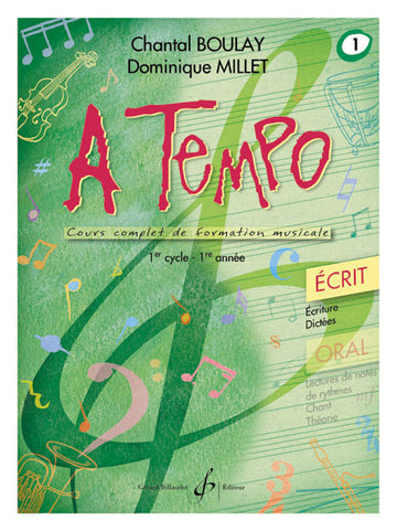 A Tempo : Écrit Vol.1 - Boulay, Millet