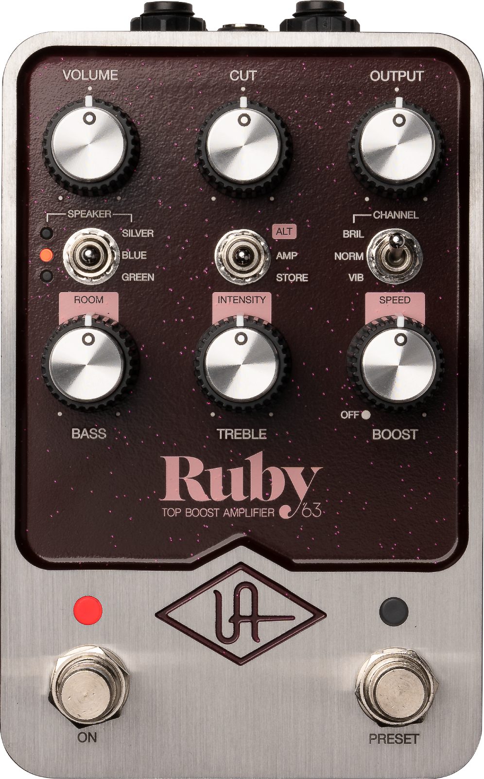 Universal Audio UAFX Ruby '63 Amplificatore Top Boost