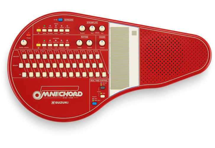 Omnichord OM-108 Rosso