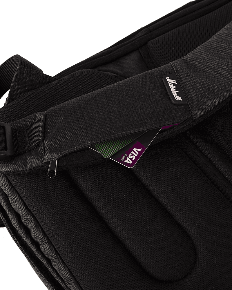Backpack City Rocker Black White