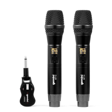 GMU-M200 - DOPPIA MANO UHF + RICEVITORE A BATTERIA