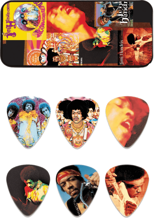 6 x Jimi Hendrix Montage Heavy Scatola