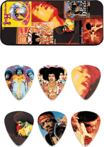6 x Jimi Hendrix Montage Heavy Scatola