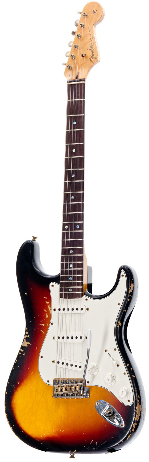 60 Stratocaster Heavy Relic Rw Sunburst a 3 colori