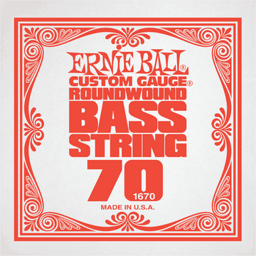 .070 NICKEL WOUND ELECTRIC BASS STRING SINGLE